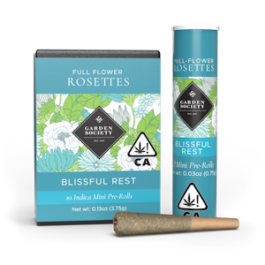 Garden society - BLISSFUL REST HASH INFUSED PREROLL