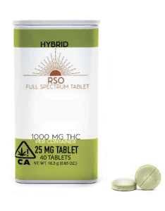 Emerald  bay extracts - ICE CREAM TRUCK RSO 100MG TABLETS