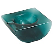 TEAL ASHTRAY