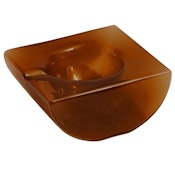 AMBER ASHTRAY