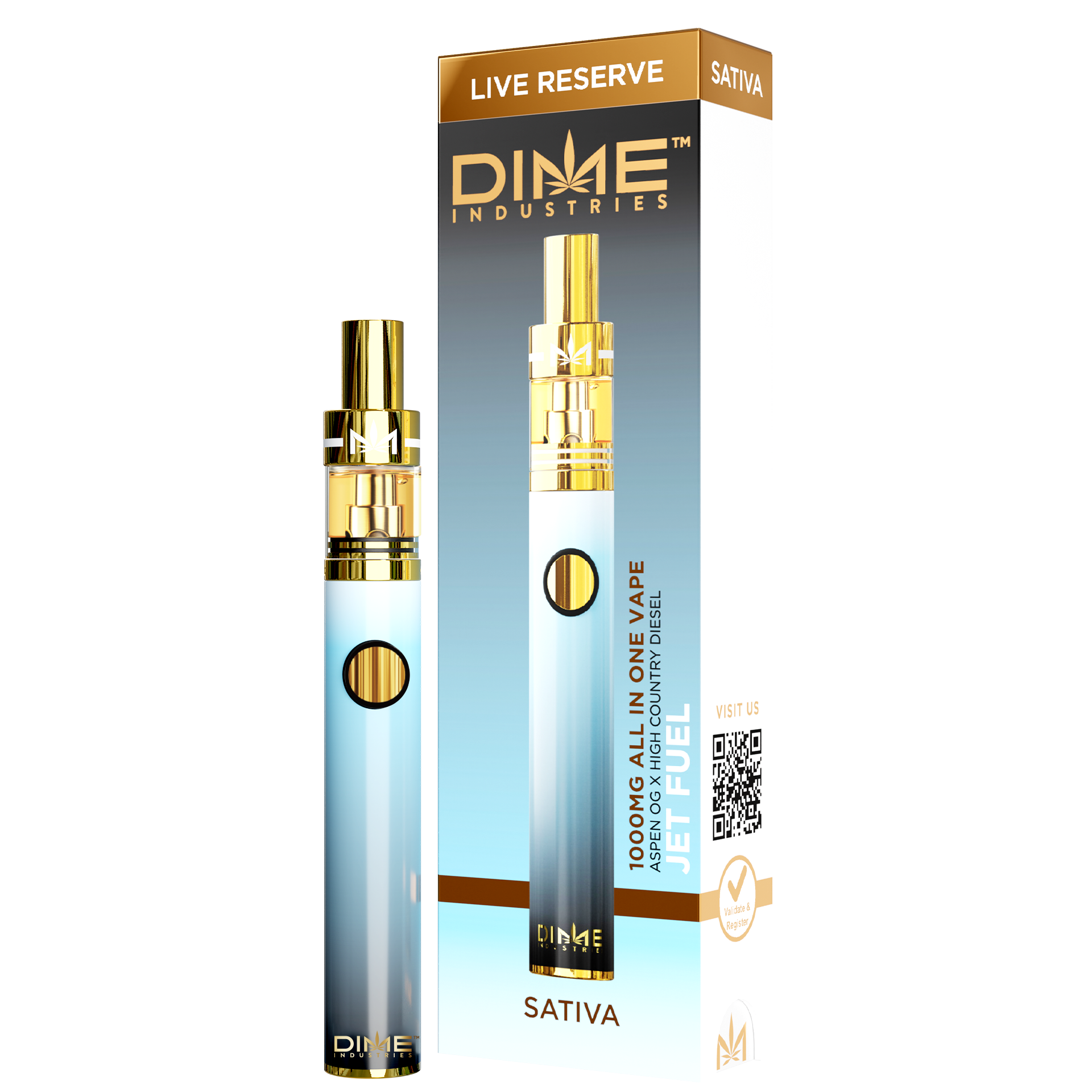 jet fuel disposable vape pen Good Green l Jet Fuel OG Full Spectrum Live Vape Pen (Disposable) l 2g -  Eastern Green Cannabis main image 0